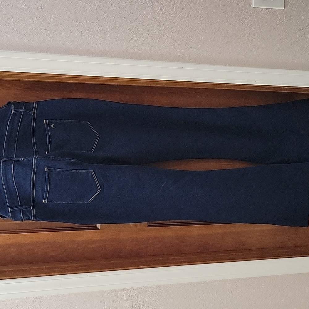 Porter Blue Organic Cotton Bonnie Bibb Classic Blue Denim Overalls - Picture 7 of 13